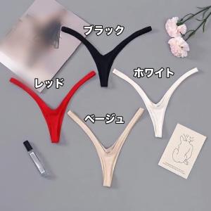 Tバックショーツ 紐パン Vバック レディース...の詳細画像5