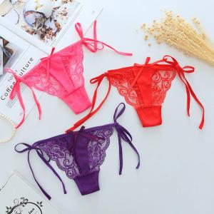 Tバックショーツ 紐パン レディース 女性下着...の詳細画像2