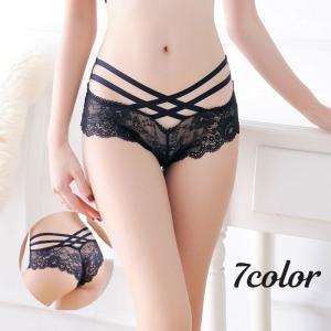 ヒップハンガーショーツ レディース 女性用 パンツ インナー 下着 単品 レース シースルー セクシー バックレース かわいい おしゃれ