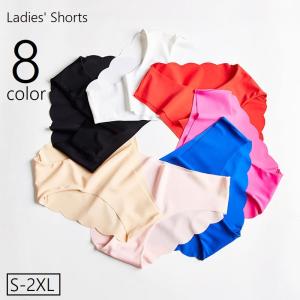 スタンダードショーツ レディース 女性 婦人 大きいサイズ インナー パンツ 下着 パンティー ショーツ フルバック シームレス シンプル かわいい