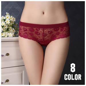 シースルーレースショーツ スタンダードショーツ ローライズショーツ フルバックショーツ パンツ パンティ インナー 下着 ランジェリー レディース 女