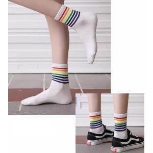 クルーソックス 靴下 くつ下 レディース メン...の詳細画像4