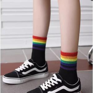 クルーソックス 靴下 くつ下 レディース メン...の詳細画像5