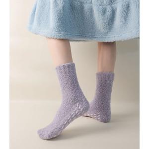 ルームソックス 靴下 もこもこ ふわふわ レデ...の詳細画像3