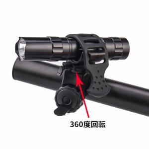 ライトホルダー 自転車用 ライトクリップ 固定...の詳細画像1