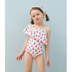 子供用水着 ワンピースタイプ アシンメトリ カ...の詳細画像3