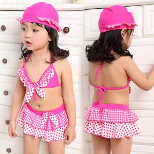 水着 セパレート ワンピース キッズ 子供 ベ...の詳細画像1