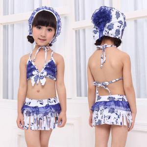 水着 セパレート ワンピース キッズ 子供 ベ...の詳細画像3