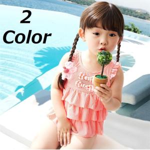 ワンピース水着 スイムワンピース リボン フリル...の商品画像