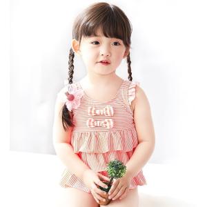 ワンピース水着 スイムワンピース リボン フリ...の詳細画像5