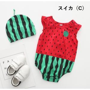 ベビー服 女の子 男の子 ロンパース カバーオ...の詳細画像3