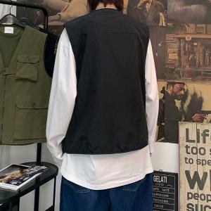 ベスト ノースリーブジャケット ワークウェア ...の詳細画像4