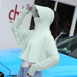 ラッシュガード レディース ラッシュパーカー ...の詳細画像5