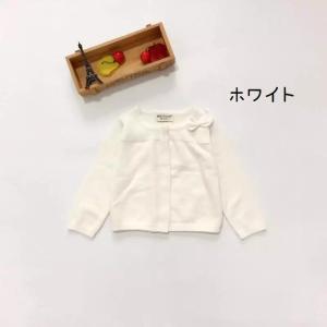 キッズボレロ キッズカーディガン ニットボレロ...の詳細画像1