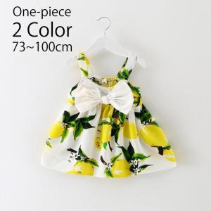 ワンピース ノースリーブ ベビー キッズ 子供服 女児