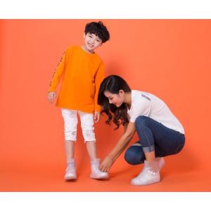 靴の上から履く長靴 靴用防水カバー レインシュ...の詳細画像2