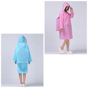 ロングレインコート リュック対応 ツバ付き サ...の詳細画像5