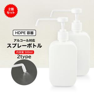 スプレーボトル 2個セット 容器 ポンプ式 ノズル式