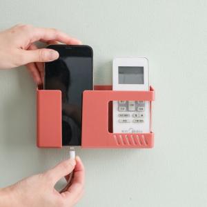 リモコンラック 壁掛け 充電口付き スマホホル...の詳細画像3