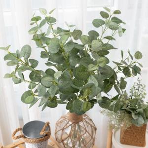 フェイクグリーン 人工観葉植物 造花 ユーカリ...の詳細画像1