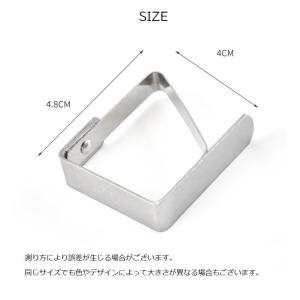 テーブルクロスクリップ 4個セット テーブルク...の詳細画像4