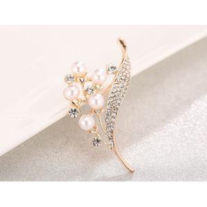 ブローチ レディース 女性用 アクセサリー ラ...の詳細画像4