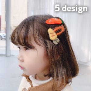 ヘアクリップ ミニ 髪留め ヘアゴム ヘアアクセサリー スリーピース 3