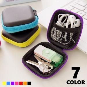 イヤホンケース 小物入れ 有線 ガジェットポーチ ミニポーチ マルチ