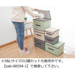 収納ボックス 収納ケース 大容量 蓋 ふた付き...の詳細画像2