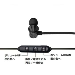 ワイヤレスイヤホン ヘッドホン Bluetoo...の詳細画像4