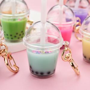 キーホルダー レディース フラッペ タピオカ ...の詳細画像1