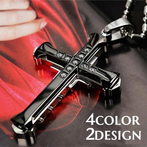 ペンダント ネックレス メンズ 十字架 クロス メンズアクセサリー メンズネックレス ペンダントネッ...