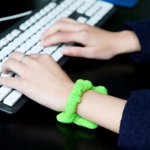 リストレスト キーボード パソコン PC ふわ...の詳細画像1