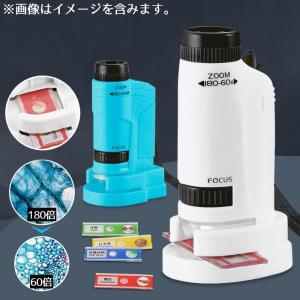 ミニ顕微鏡 子供用 小学生 知育玩具 電池式 ...の詳細画像2