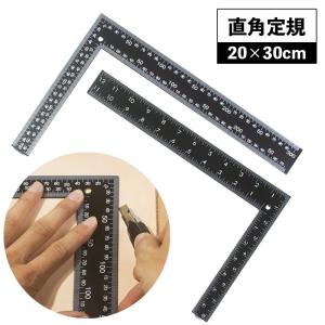 定規 L型 直角定規 曲尺 かねじゃく 30cm センチ L字型