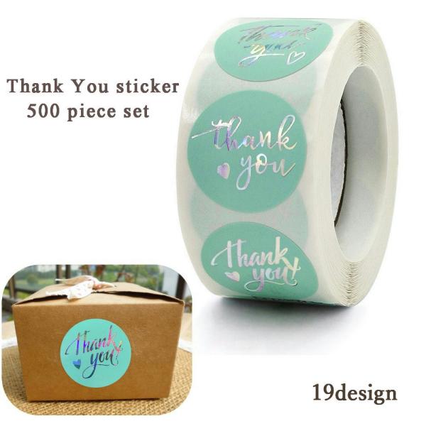 サンキューシール ギフトシール ギフトステッカー ラベル 3.8cm 約4cm 大きい 丸型 tha...