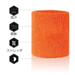 リストバンド 1個 単品 男女兼用 メンズ レ...の詳細画像4