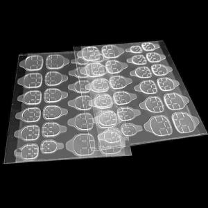ネイルチップ用グミシール 10枚セット 接着シ...の詳細画像2