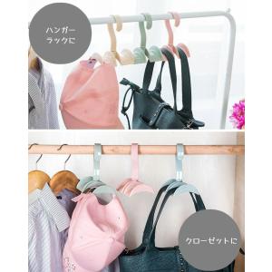バッグハンガー バッグフック クローゼット収納...の詳細画像4