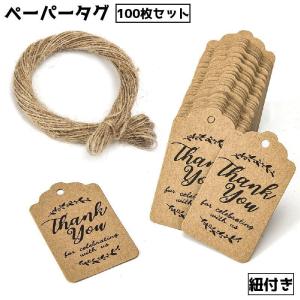 plusnao（プラスナオ） ペーパータグ 50枚入り 紙タグ ギフトタグ