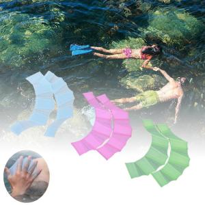 水かき フィンガー 指 パドル 水泳補助 左右...の詳細画像1