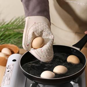 鍋つかみ 単品 片手用 オーブンミトン キッチ...の詳細画像1