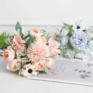花束 造花 フェイクフラワー フェイクグリーン...の詳細画像2
