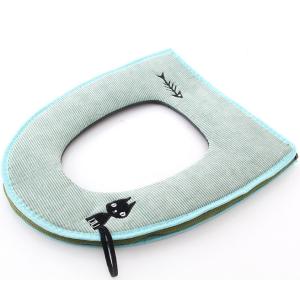 便座カバー トイレカバー O型 厚手 持ち手付...の詳細画像4