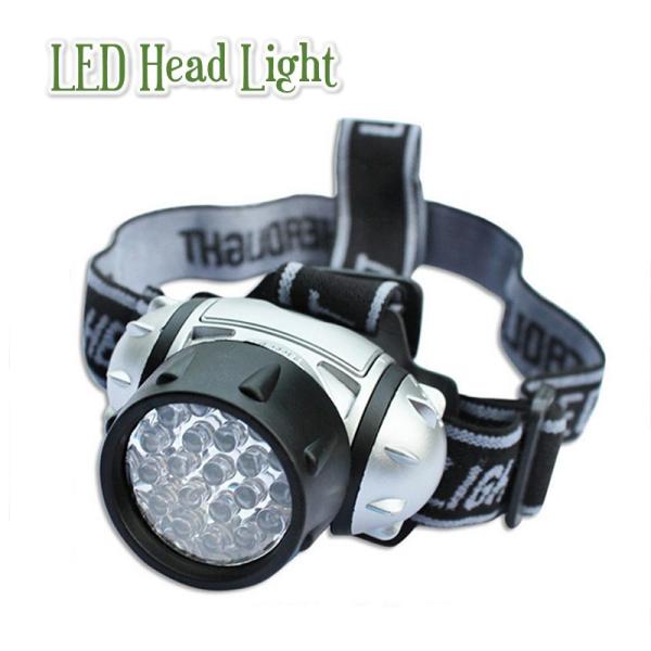 ヘッドライト ヘッドランプ 頭に取り付けるライト LED 電池使用 アウトドア キャンプ フィッシン...