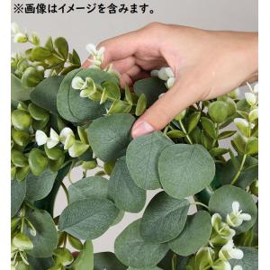リース フェイク 人工 ユーカリ ガーランド ...の詳細画像5