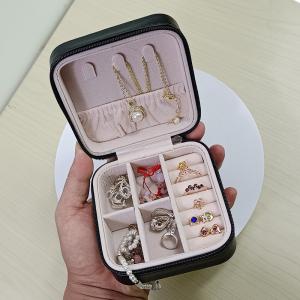アクセサリーケース ジュエリーボックス コンパ...の詳細画像3