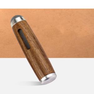 携帯灰皿 喫煙グッズ シガータイプ 葉巻型 木...の詳細画像5