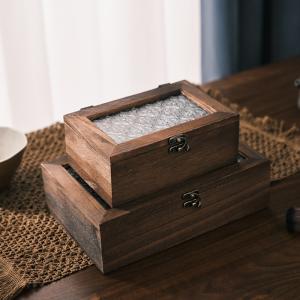 ウッドボックス 木製 小物入れ 木箱 アクセサ...の詳細画像3