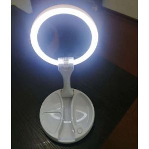 卓上ミラー 卓上鏡 LEDライト付き 照明付き...の詳細画像5